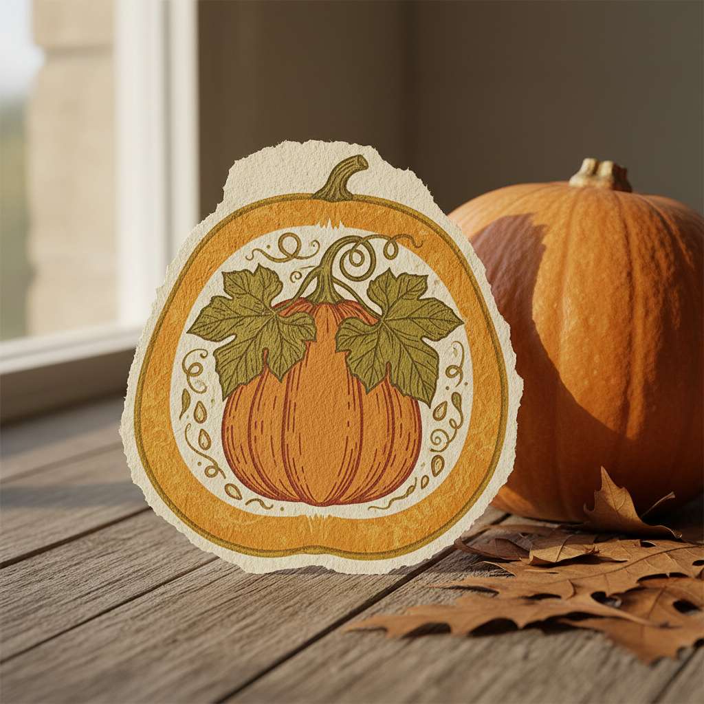 Calabaza de temporada, fresca y local