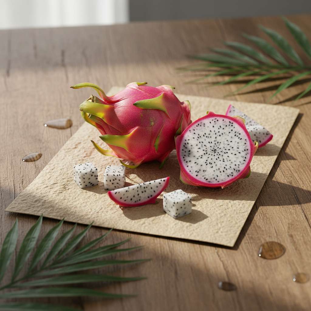 Pitaya roja, fruta exótica mexicana
